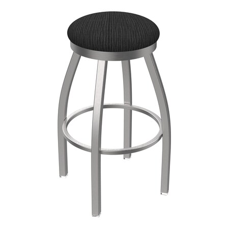 Holland Bar Stool Co 30" Swivel Bar Stool, SS Finish, Graph Coal Seat 80230SS018